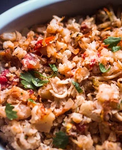 Spanish Cauliflower Rice Recipe