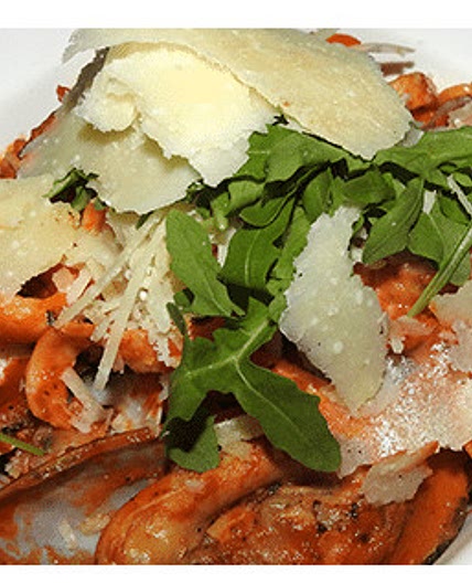 Freshly Made Seafood Pasta