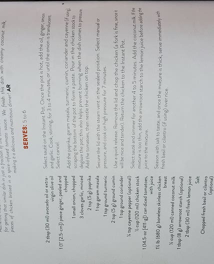 Chicken Tikka Masala