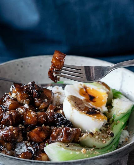 Pork Belly Braised in Soy Sauce