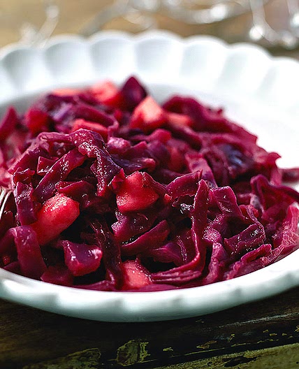 Christmas red cabbage