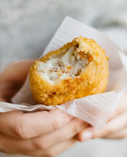 Japanese potato croquettes (Korokke)