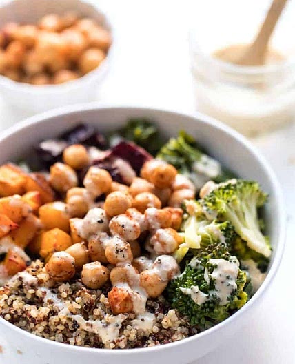 Glowing Winter Quinoa Bowls