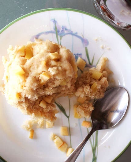 Vegan Apple Mug Cake