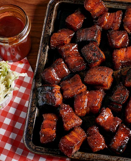 Smoked Pork Belly Burnt Ends | Oklahoma Joe's®