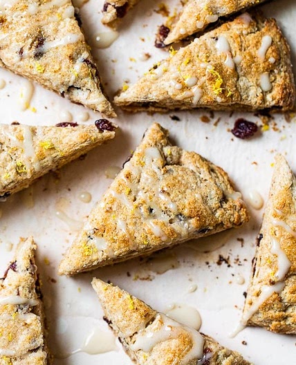 Lemon Cranberry Scones