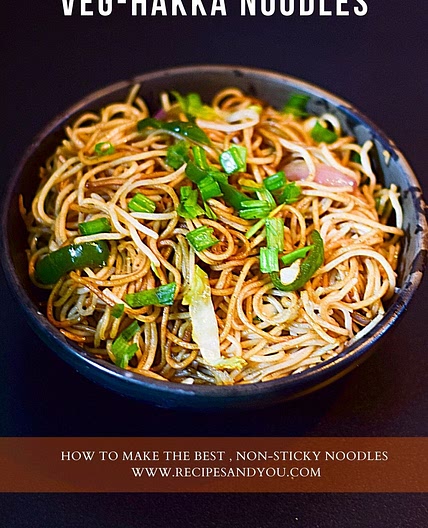 Vegetable Hakka Noodles