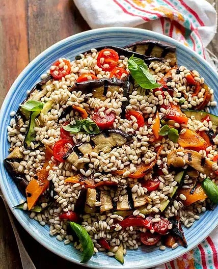 Orzo e verdure
