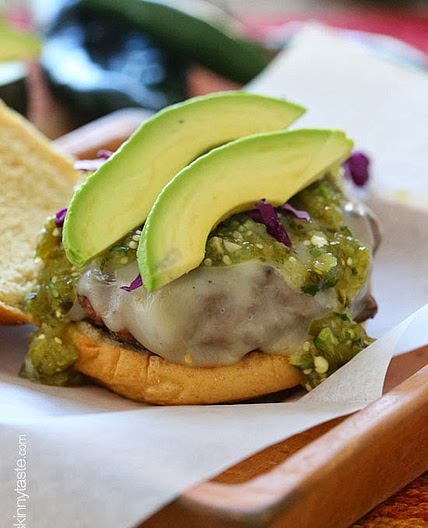 Salsa Verde Burgers