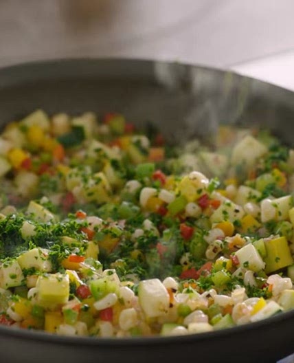 Seafood Succotash