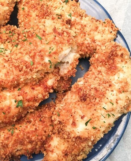 Baked Buttermilk Chicken Strips