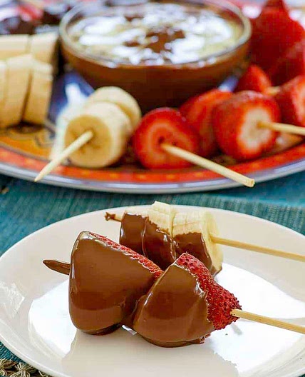 Melting Pot Chocolate Fondue Recipe