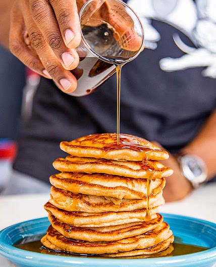 Gluten-Free Cream Cheese Pancakes