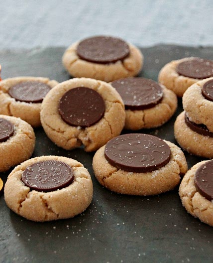 Gelt Blossom Cookies for Hanukkah