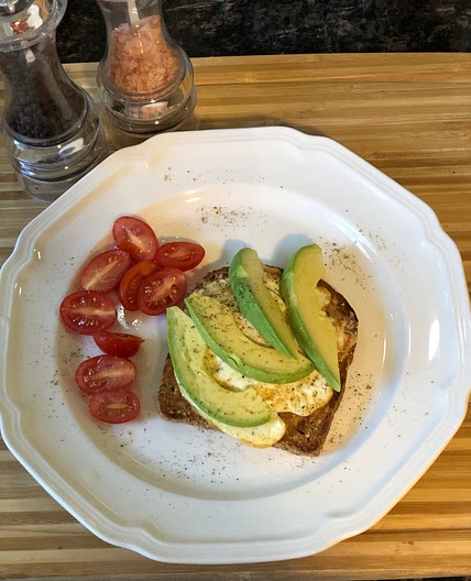 Avocado Egg Toast Ready in less than 10 minutes!