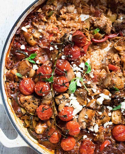 One Pot Chicken Risoni