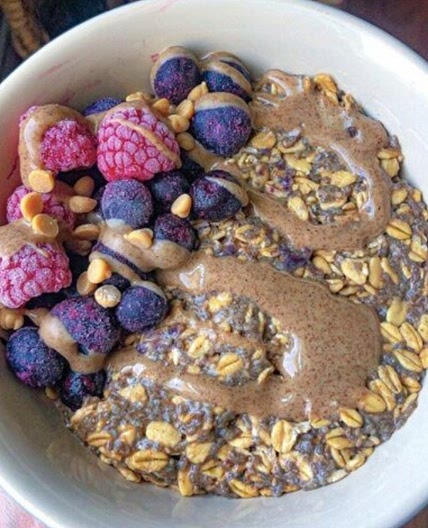 Coconut Cold Brew Snickerdoodle Overnight Oats