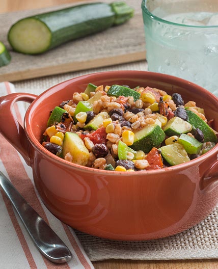 Vegetarian Farro Skillet
