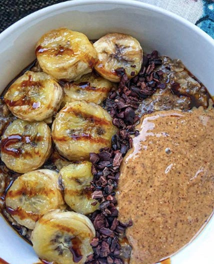 Caramelized Banana Oats
