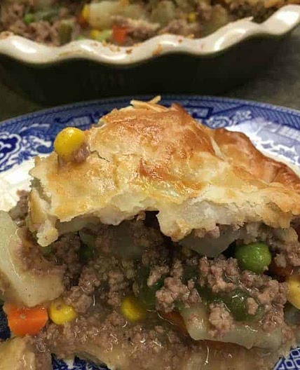 Easy Ground Beef Pot Pie Recipe