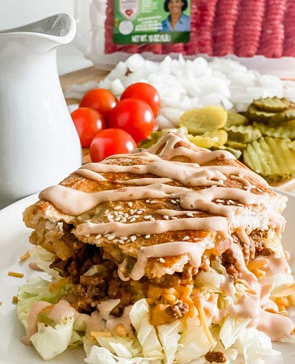 Lightened Up Hamburger Casserole