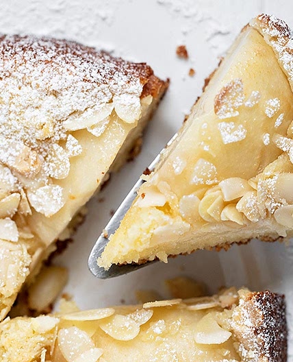 Italian Pear Almond Cake