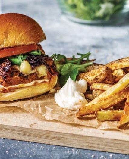 Portuguese Style Chicken Burger