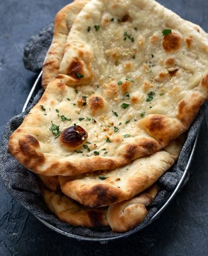 Vegan Homemade Restaurant Style Naan