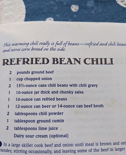 Refried Bean Chili