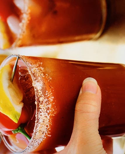 Mulled bloody mary