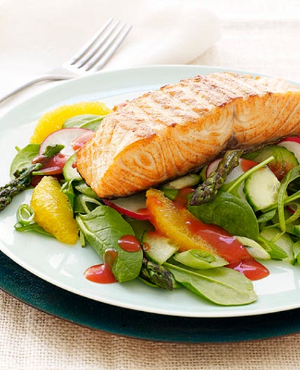 CATALINA Grilled Salmon Salad Recipe