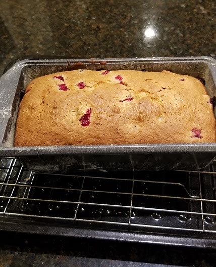 Elisa's Delicious Orange Cranberry Bread