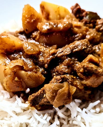 Beef Vindaloo (Anglo-Indian style)