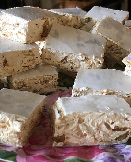 Torrone (Italian Nut and Nougat Confection)