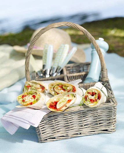Thunfisch-Wrap