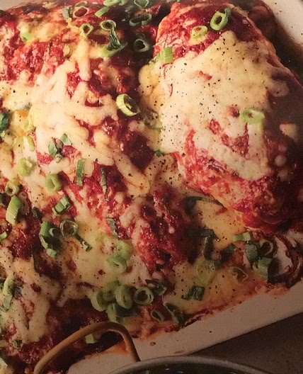 chicken enchilada bake 