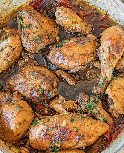 Dominican Stewed Chicken (Pollo Guisado)