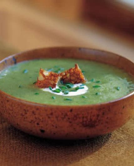 Broccoli + Leek Soup