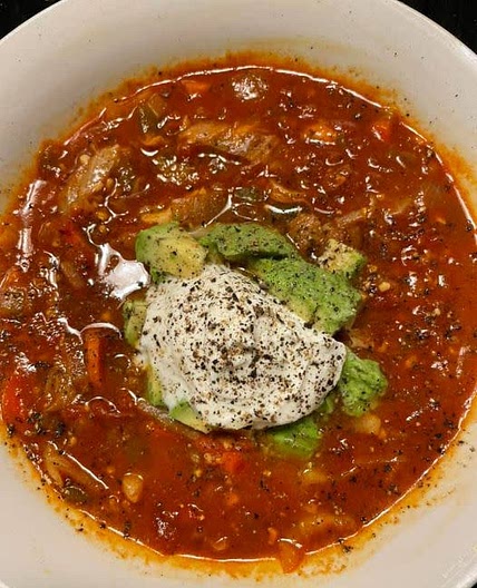 Chicken (No Tortilla) Soup