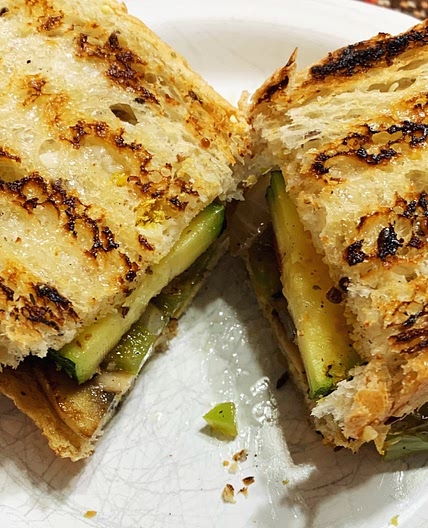 Grilled Veggie Sandwiches 