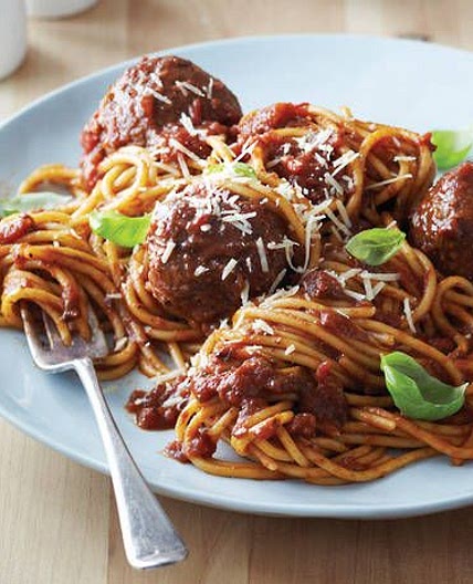 The Best Spaghetti & Meatballs