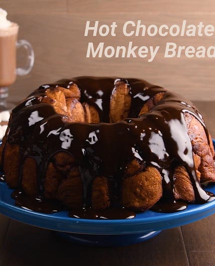 Hot Cocoa Monkey Bread