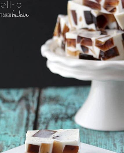 Root Beer Float Jello