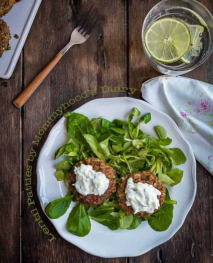 Eggless Lentil Patties