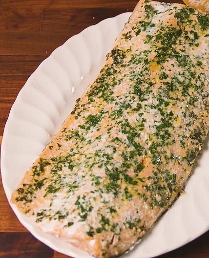 Garlic Parmesan Salmon