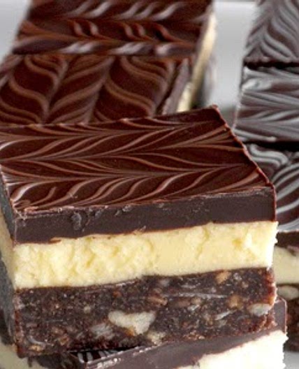 Traditional Nanaimo Bars