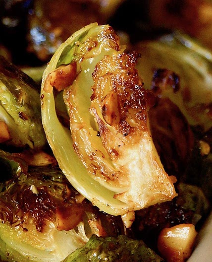 Hazelnut Brown Butter Brussels Sprouts