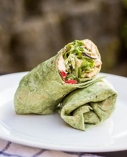 Barbecue Chicken Wraps