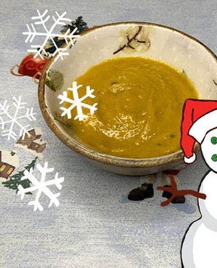 Jolly holly christmas dinner