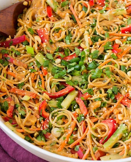 Spicy Thai Peanut Noodles